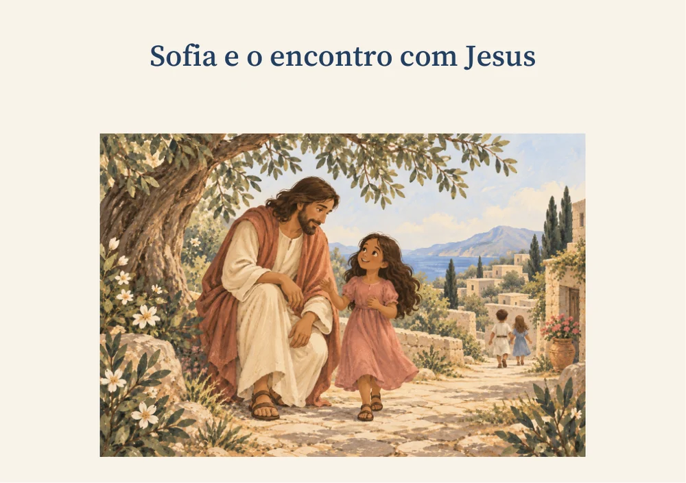 Capa da história O encontro com Jesus